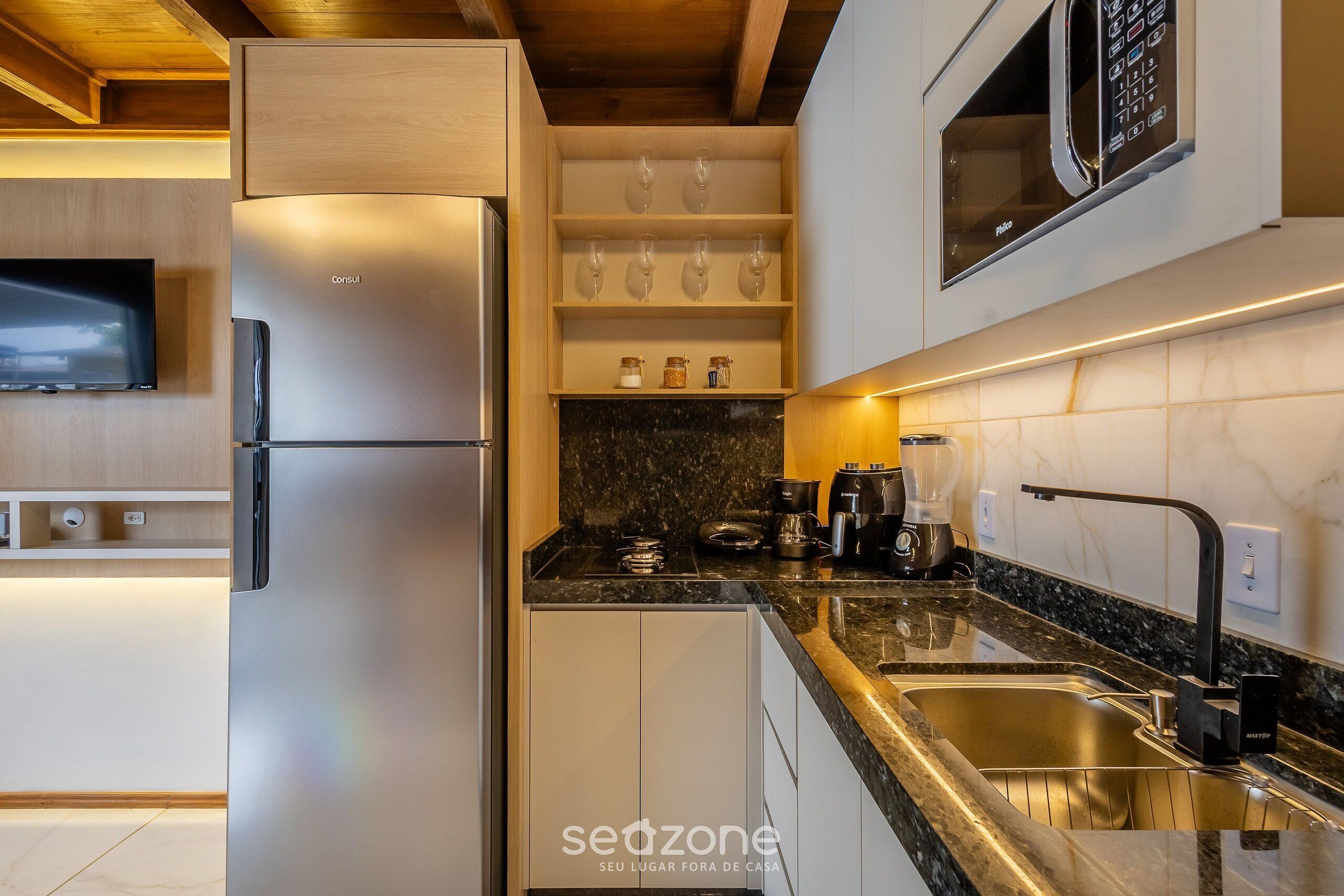 Eenvoudige chalet | Privékeuken