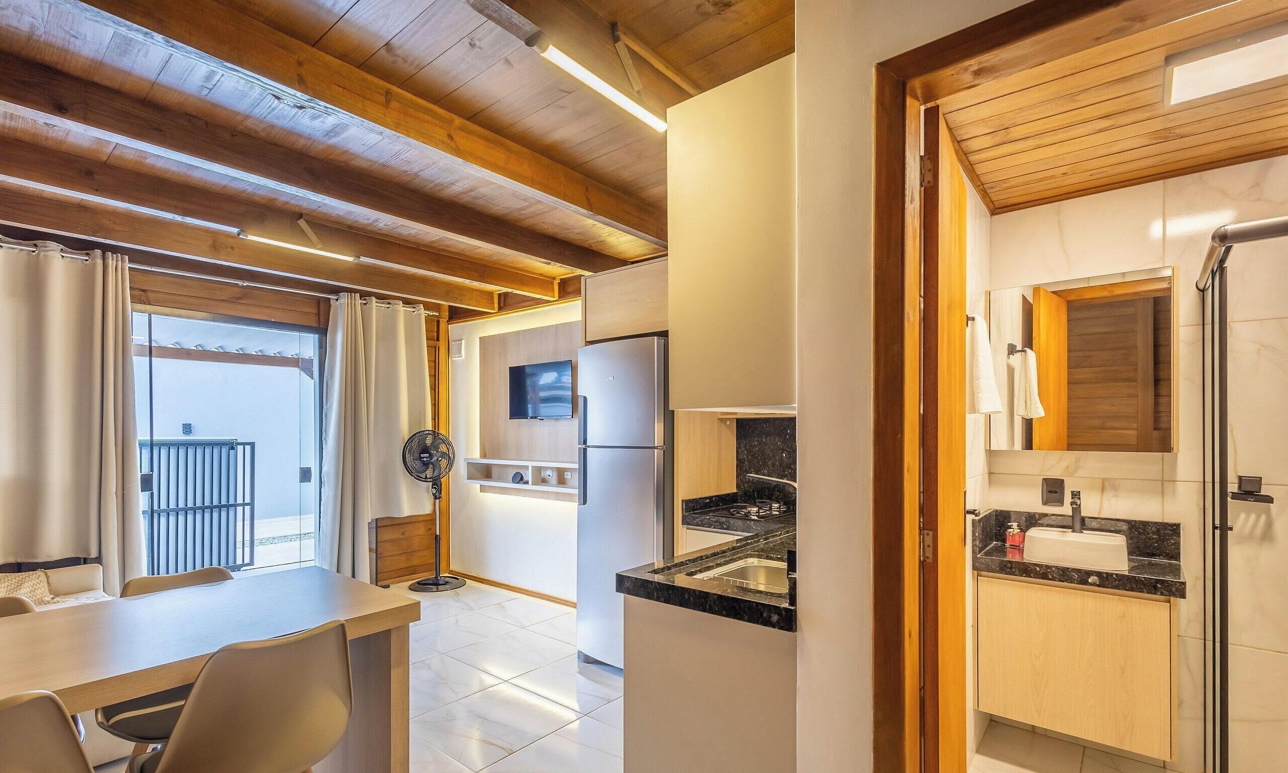 Chalet Basic | Dapur pribadi