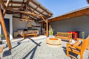 Chalet básico | Restaurante al aire libre