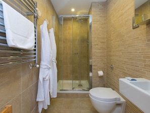 Shower, hair dryer