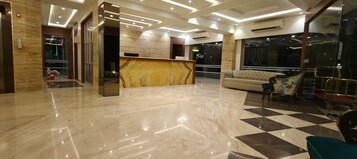 Sala de estar en el lobby