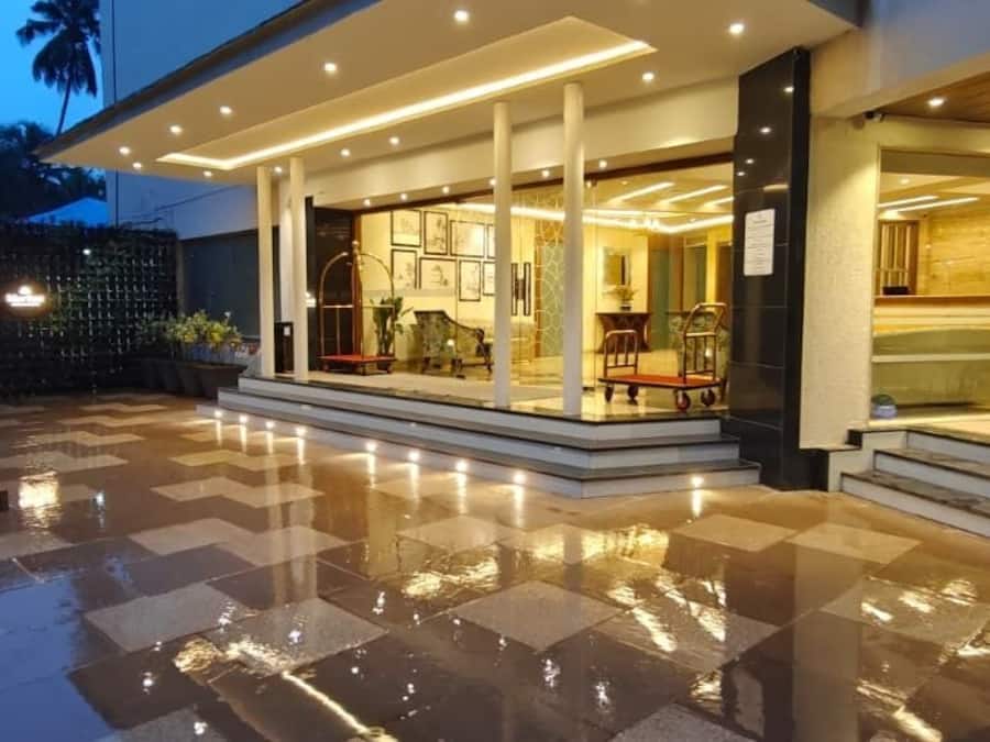 Voorkant van accommodatie