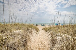 Beach nearby