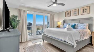 3 bedrooms, iron/ironing board, travel cot, WiFi