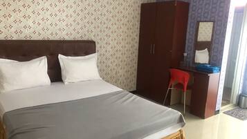 Phòng đôi Deluxe | Truy cập Internet không dây miễn phí, bộ trải giường