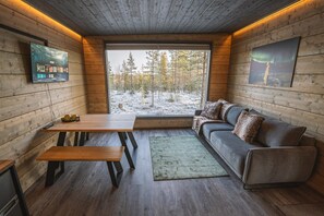 Family Cabin | Living area - Aurora Hill Resort (Rovaniemi)