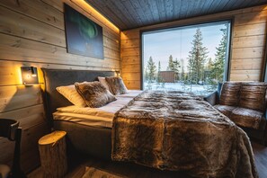 Deluxe Room | Living area - Aurora Hill Resort (Rovaniemi)