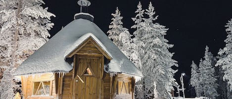 Façade de l’hébergement