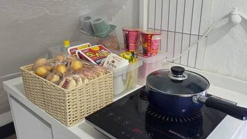 Free daily self-service breakfast