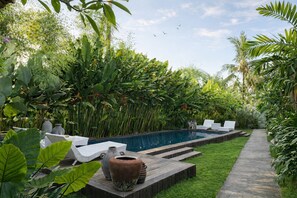 Outdoor pool - Penida Green Palm Cottage (Penida Island)