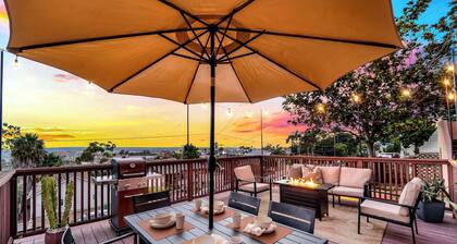 Sunset Harbor Views from Deck! Near Downtown!