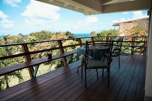Estúdio, vários quartos, sacada, vista para o jardim | Sacada