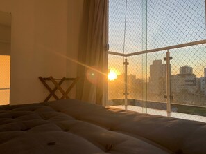 2 bedrooms, bed sheets