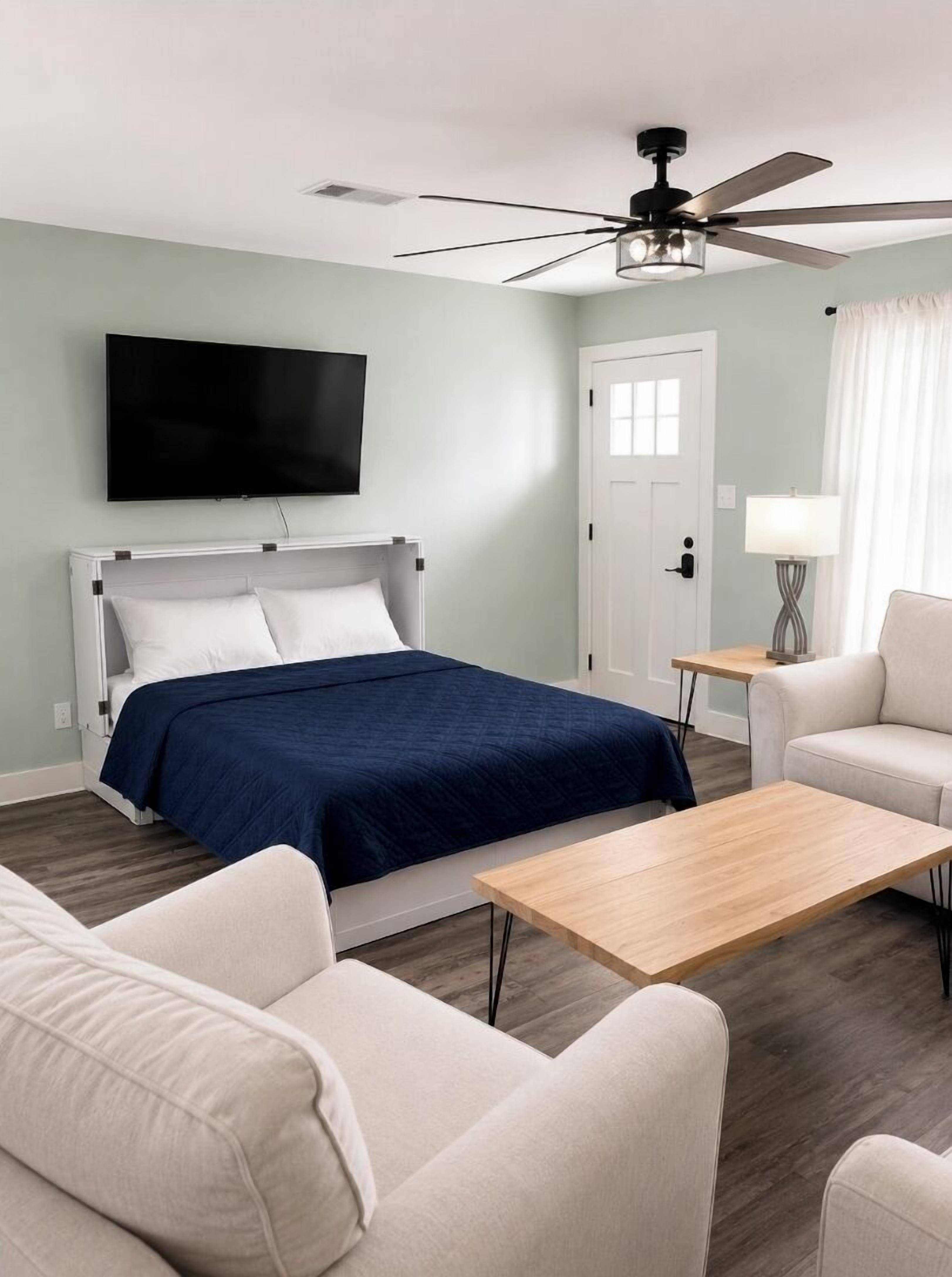 4 slaapkamers, een strijkplank/strijkijzer, gratis wifi, beddengoed