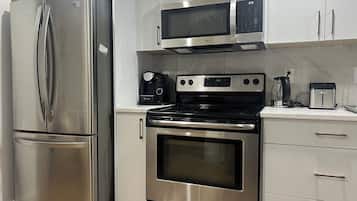 Microwave, oven, stovetop