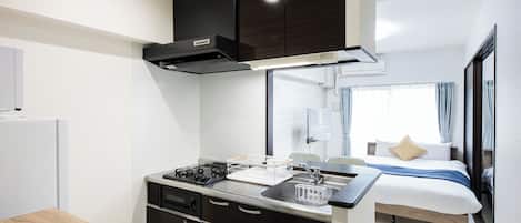 Camera Standard con 2 letti singoli, non fumatori, servizio di pulizie non disponibile | Cucina privata