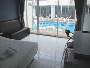 Deluxe Double Room, Pool Access | View from room