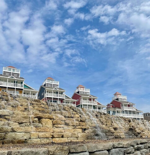 Branson's Nantucket Resort with beautiful views of Table Rock Lake.