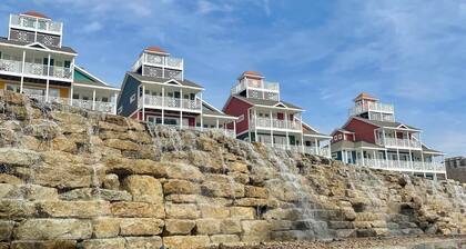 Branson's Nantucket Resort with beautiful views of Table Rock Lake.
