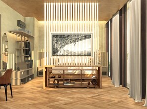 Coffres-forts dans les chambres, rideaux occultants