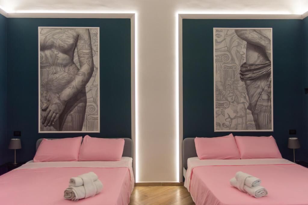 1 chambre, fer et planche à repasser, accès Internet, draps fournis