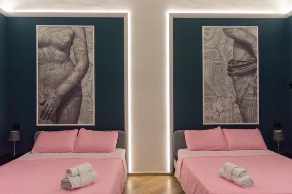 1 bedroom, iron/ironing board, internet, bed sheets