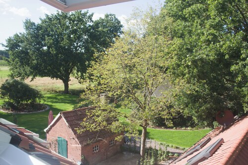 Vacation apartment Fehnblick in the Friesischer Gulfhof, not barrier-free