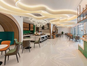 Sarapan bufet setiap hari (CNY 38 seorang)