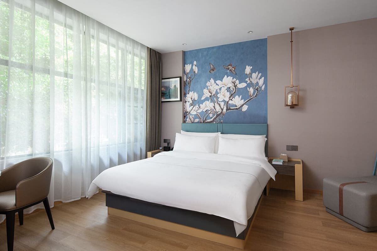 Standard Double Room, City View | Premium bedding, desk, laptop workspace, free WiFi