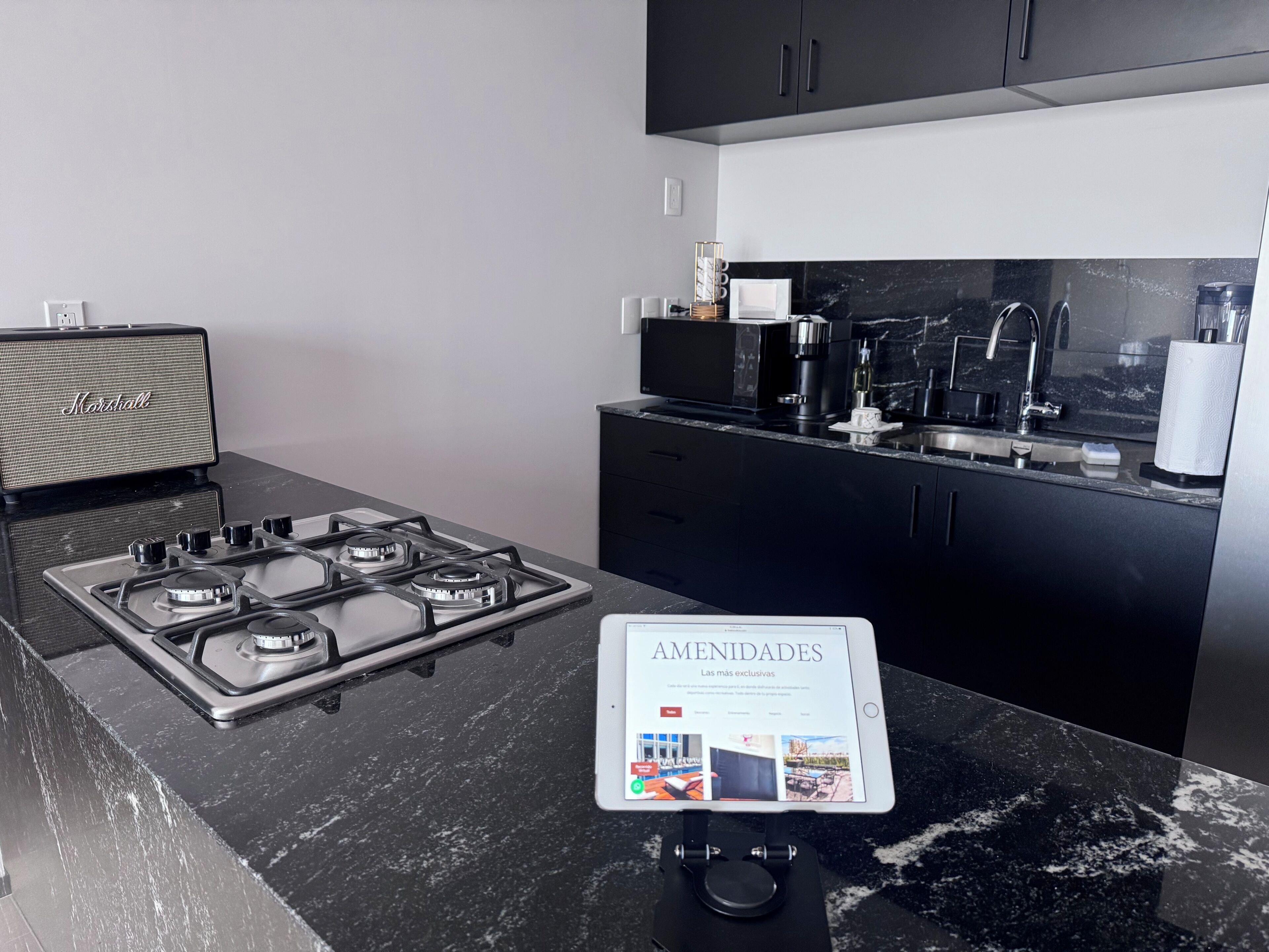 Micro-ondes, four, plaque de cuisson