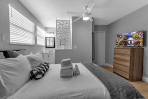 1 bedroom, iron/ironing board, free WiFi, bed sheets