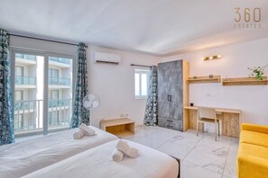 1 bedroom, desk, iron/ironing board, WiFi