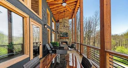 New Modern Rustic Mountain Home