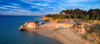 Helles Appartement 300 m vom Strand entfernt