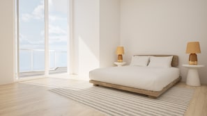 Apartamento premium, 1 quarto, vista para a cidade | Individualmente mobiliados, ferros/tábuas de passar roupa