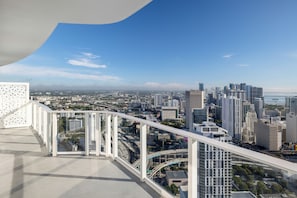 Vista del balcón