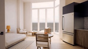 Standard Studio, 1 Queen Bed, River View | Living area