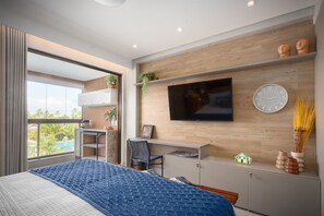 2 slaapkamers, een strijkplank/strijkijzer, beddengoed