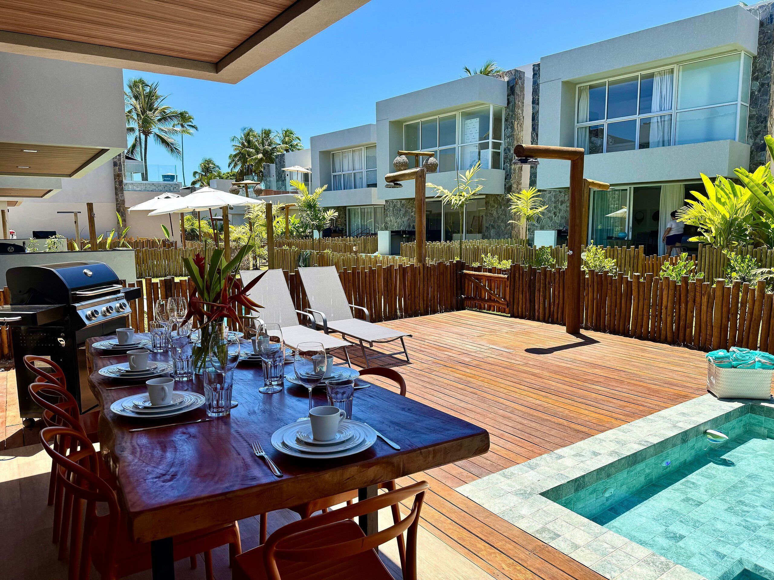 Opções para refeição ao ar livre