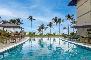 Pool - Flat beach front Itah Residence – Muro Alto/PE (Muro Alto)