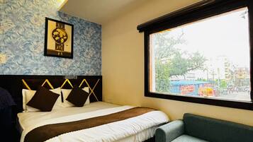 Phòng đôi phong cách cổ điển, quang cảnh thành phố | Truy cập Internet không dây miễn phí