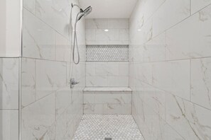 Hair dryer, towels