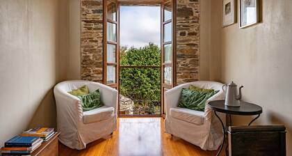Room A Aira Vella in Mondoñedo with shared garden and Wi-Fi