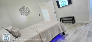 3 makuuhuonetta, silitysrauta/-lauta, internet, vuodevaatteet