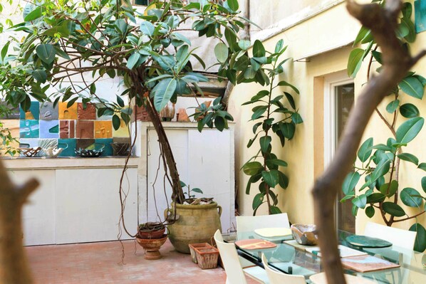 Restaurante al aire libre