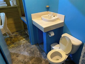 Cabin, 2 Bedrooms, Accessible, Smoking | Bathroom