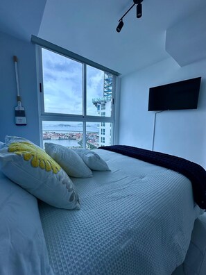 1 bedroom, iron/ironing board, Internet, bed sheets
