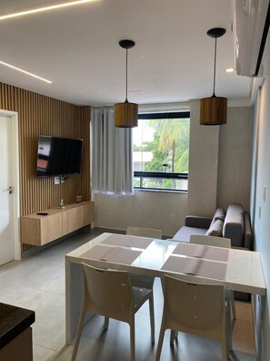 Comfort Apartment | Living room - Edifício Tours Du Porto (Ipojuca)
