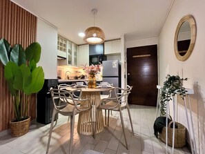Luxury Apartment, Balcony | Living area