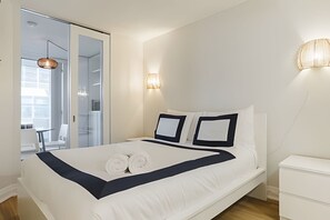 Signature Apartment | Frette Italian sheets, premium bedding, individually decorated